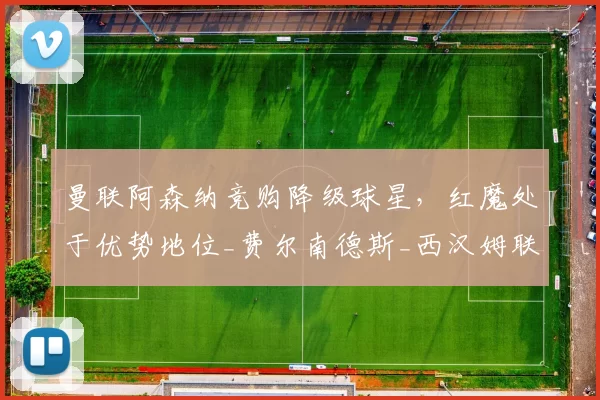 曼联阿森纳竞购降级球星，红魔处于优势地位_费尔南德斯_西汉姆联_欧冠